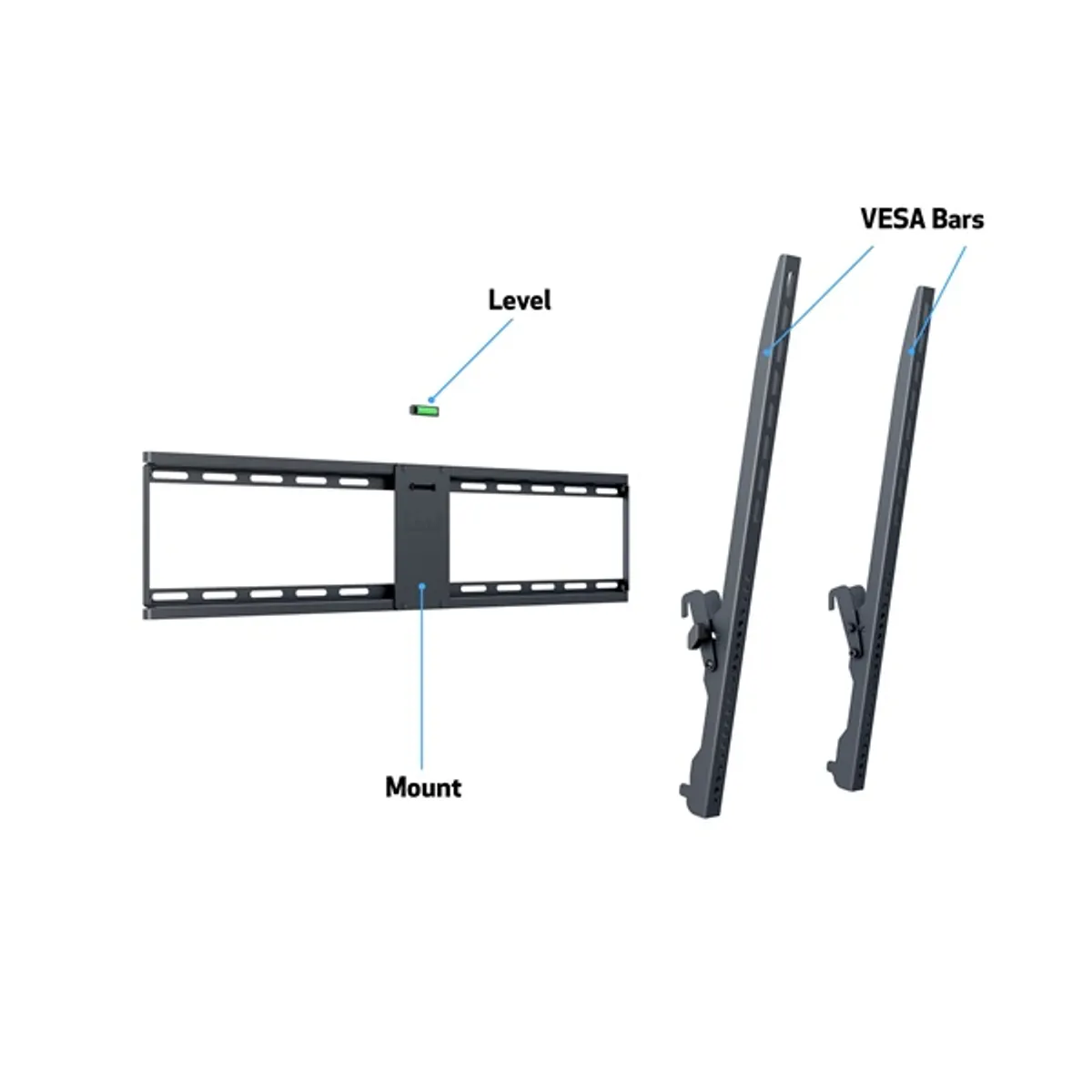MULTIBRACKETS 7350022734029 fali rögzítő dönthető 46-63" max 75 kg fekete VESA max 800x600 #7