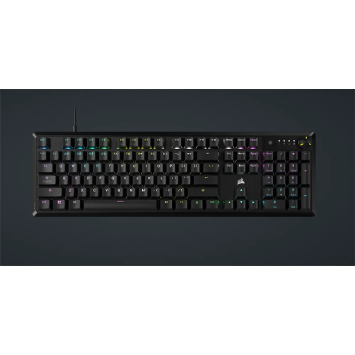 CORSAIR CH-910971E-NA K70 CORE RGB MLX Red 104 gombos US kiosztás teljes méretű #1