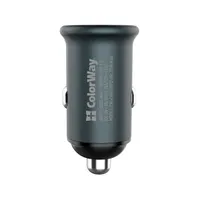 COLORWAY CW-CHA028PD-GR Autós töltő USB-C PD 20W 12-24V szürke #8