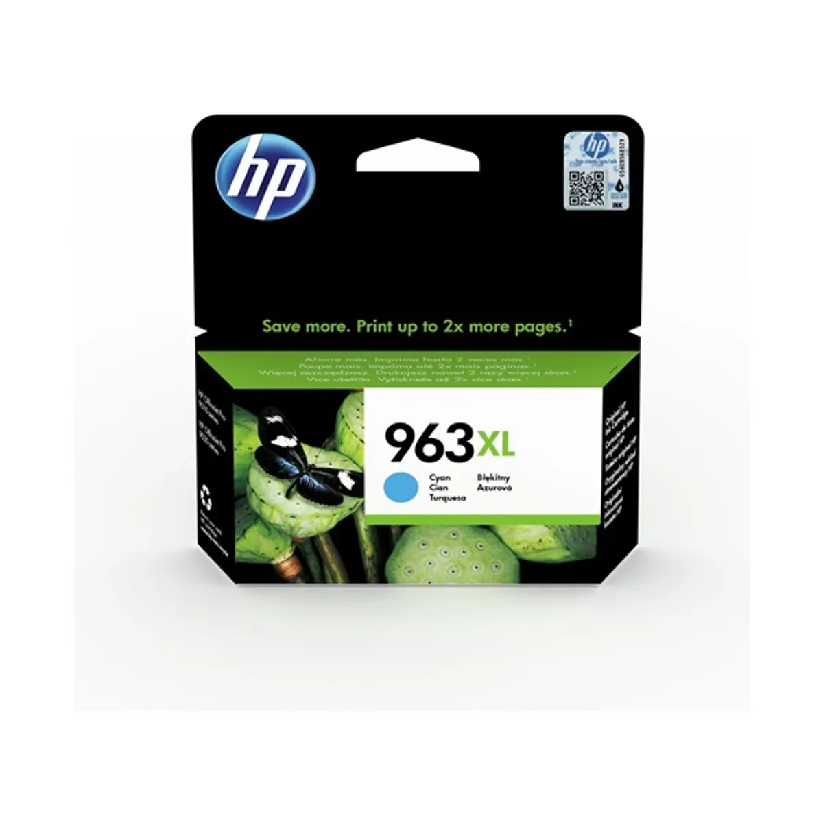 HP SUPPLY 3JA27AE tintapatron kék 1600 oldal kompatibilis HP Officejet 901x 902x #1