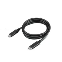 LENOVO-COM 4X90U90619 USB-C kábel összekötő fekete USB-C USB-C #1