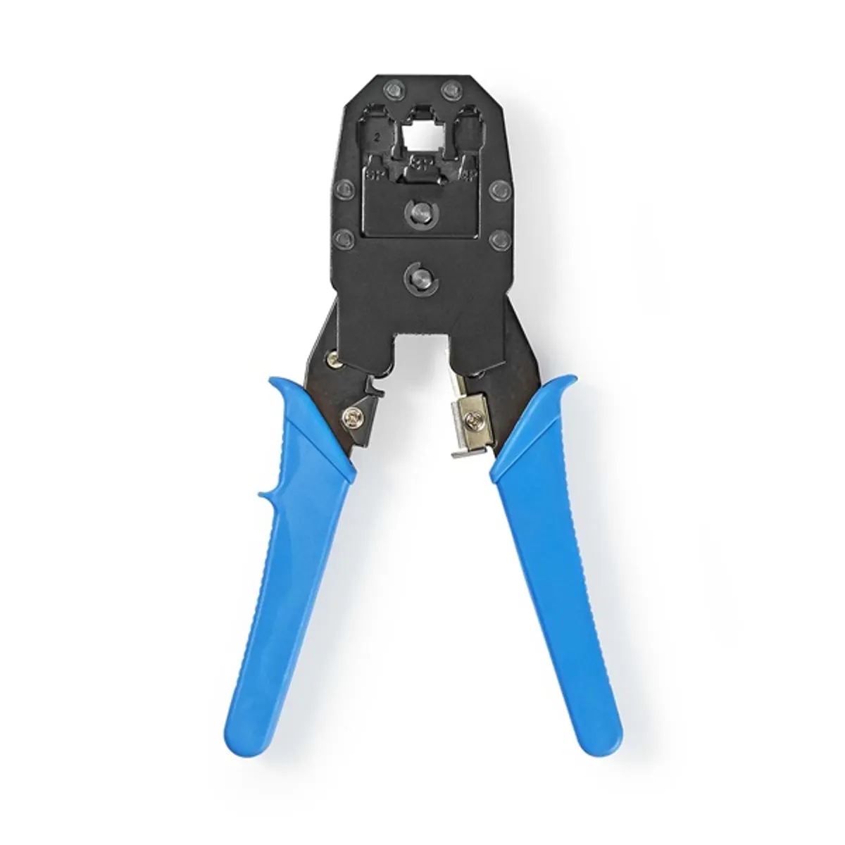 Nedis CCGB89510BU krimpelő fogó többpengés RJ45 RJ11 RJ10 csatlakozókkal kompatibilis moduláris dugókhoz #2