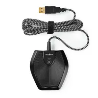 Nedis MICCU100BK konferenciamikrofon 360 usb plug and play érintésnémítás LED jelzéssel #5