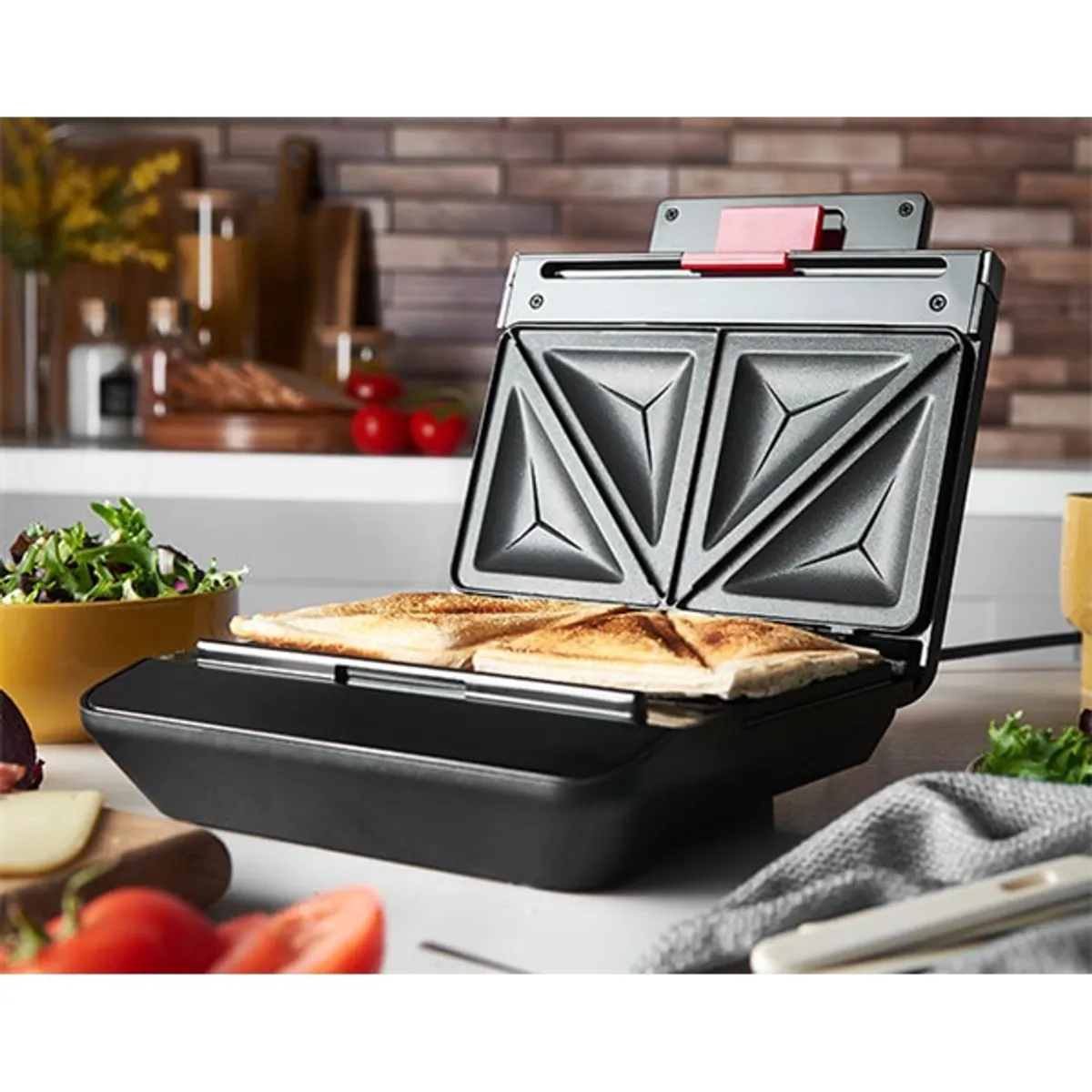 RUSSELL HOBBS 26800-56 Creations Easy Clean szendvicssütő kivehető lapok, két szendvics, függőleges tárolás, 750 W, 2+1 év garancia #1