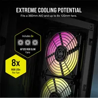 CORSAIR CC-9011246-WW 2000D rgb airflow Mini-ITX táp nélküli #5