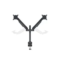 Multibrackets 7350073732593 M VESA Gas Lift Arm Dual HD 15-32" fekete Dönthető Van Forgatható Van Állítható dőlésszög Van VESA 75x75 100x100 #7