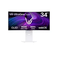 LG MON 34GX90SA-W.AEU 34GX90SA OLED 3440x1440 21:9 240 Hz 1 ms Ívelt HDR HDMI DisplayPort USB-C 34"