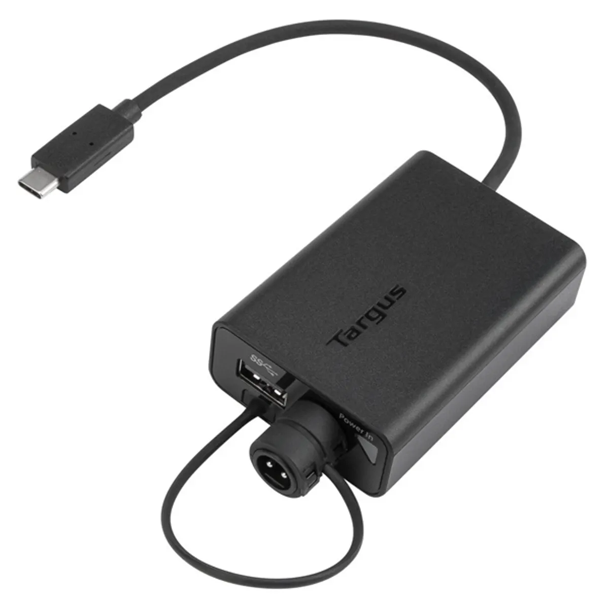 TARGUS ACA47GLZ USB-C Multiplexer Adapter kompatibilis DOCK171 DOCK177 ACP77 ACP71 USB-C USB-A DC power fekete #2