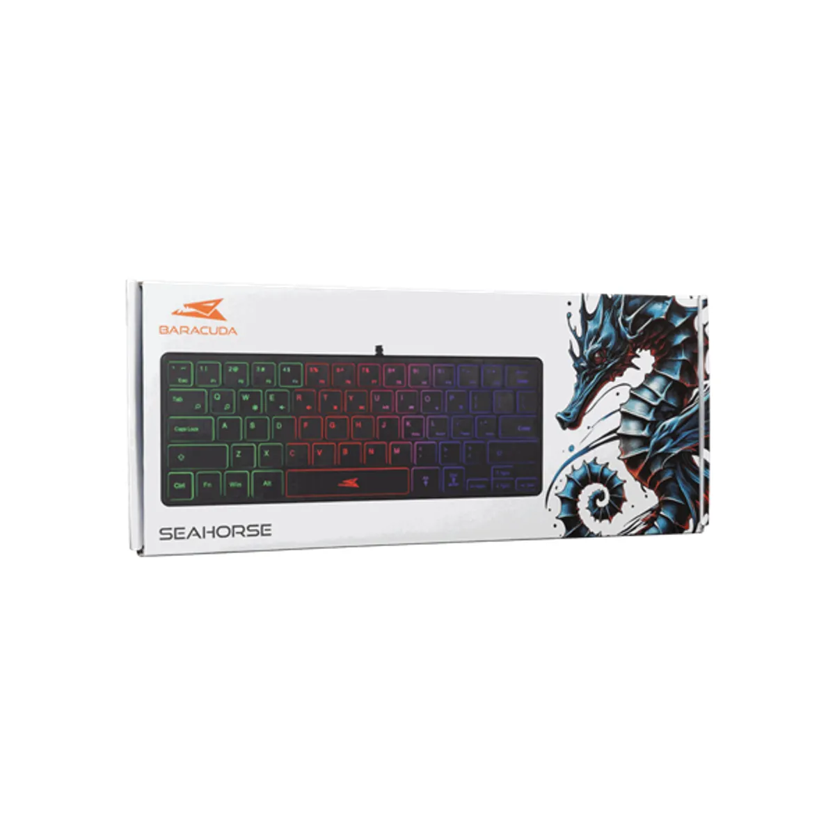 Baracuda BC BGK-04141B-US BGK-04141B-US kábeles US kiosztás háttérvilágítás USB 2.0 #5