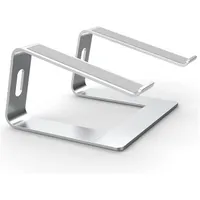 BLACKBIRD BH1478 Notebook állvány alumínium ezüst 10-17" nagy teherbírású csúszásmentes szilikonbetétek