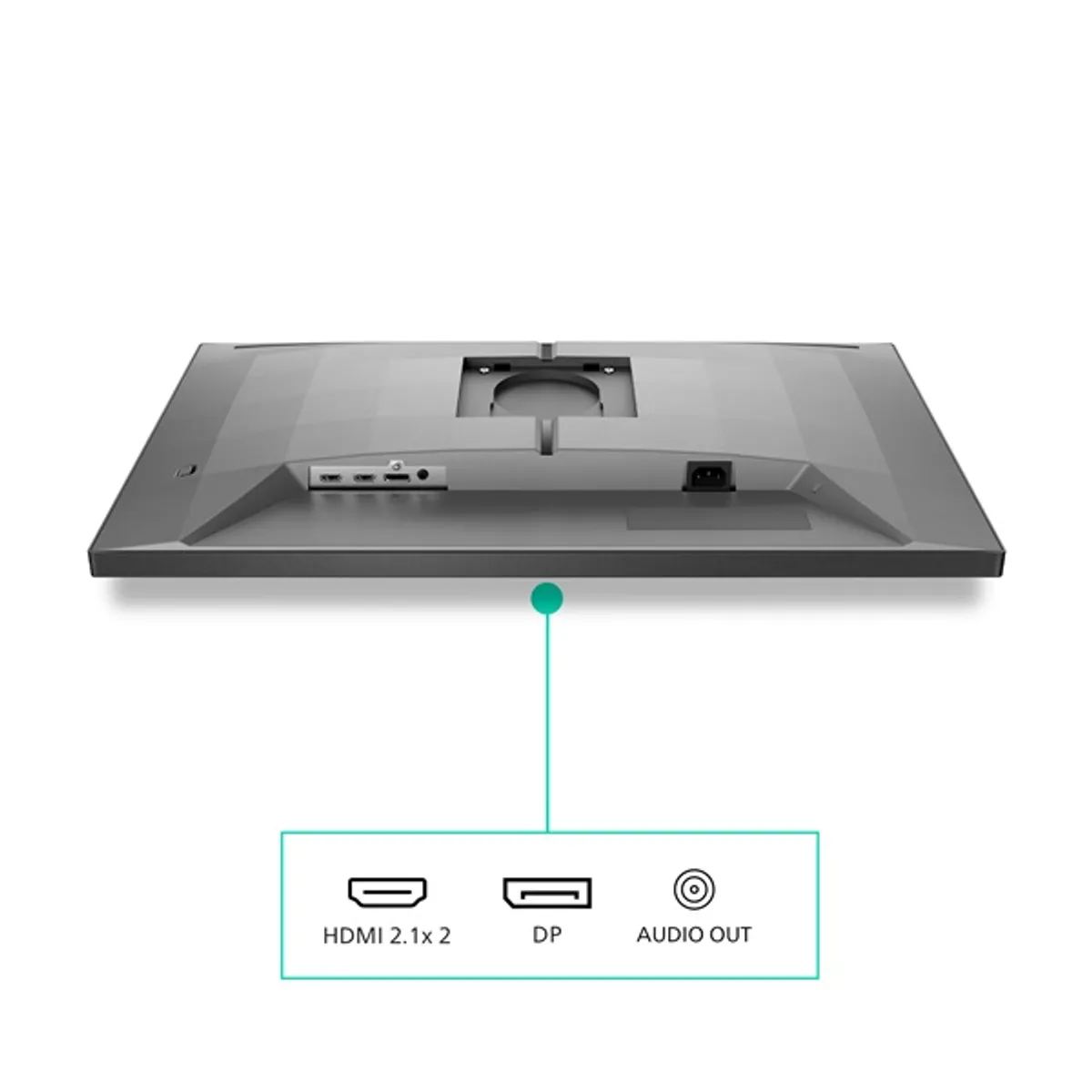 Phi Mon 27M2N3800A/00 27" ips uhd 3840x2160 1ms 320 hz hdr hdmi dp dönthető forgatható fali 100x100 állítható magasság 450 nit #6
