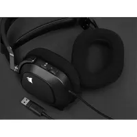CORSAIR CA-9011237-EU HS80 RGB USB játékfejhallgató 50mm neodímium meghajtók Dolby Audio 7.1 RGB #5