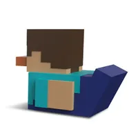 Numskull ns5101 Tubbz Minecraft Steve gumikacsa #2