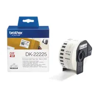 BROTHER DK22225 DK-22225 3,8 cm x 30,48 m fehér alapon fekete #1