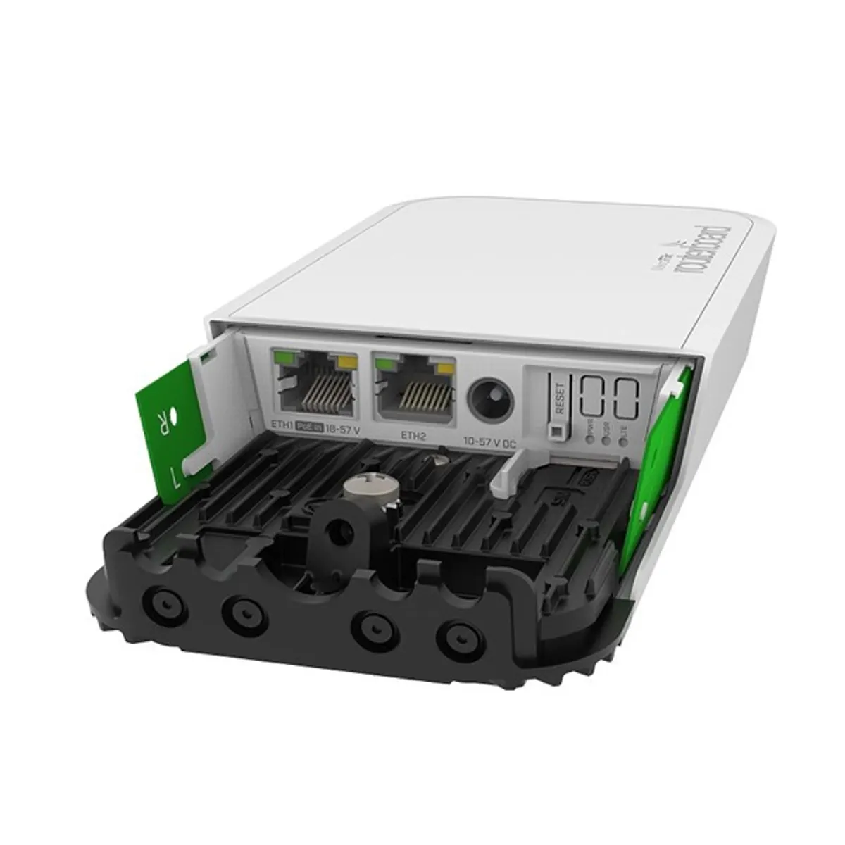 MikroTik RBWAPGR-5HACD2HND R11E-LTE6 wAP ac LTE6 kit 2x Gigabit Ethernet PoE bemenet 802.3af at LTE Cat6 2.4 GHz 300 Mbps 5 GHz 867 Mbps #2