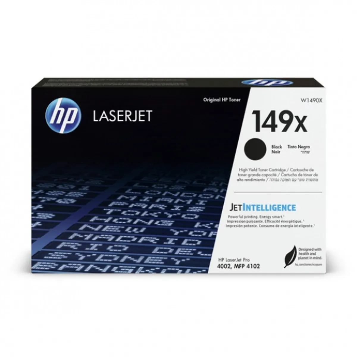 HP SUPPLY W1490X Tintapatron fekete Kb 9500 oldal kompatibilis LJ 4002-4102 #1