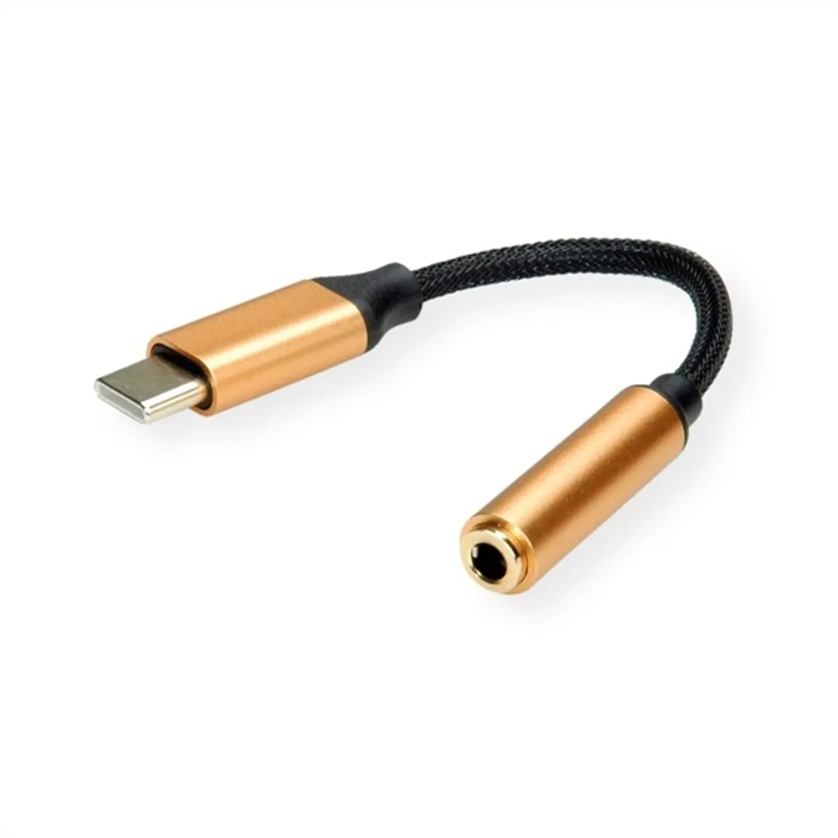 ROLINE 12.03.3223-10 Type-C to 3,5 mm adapter 0,13m #1