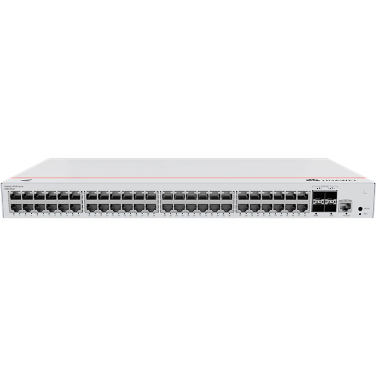 Huawei eKit 98012377 52-portos rack kapcsoló 1Gb Réz; 10Gb SFP; SFP portok: 4; PoE: Nincs; Rack-be szerelhető: Igen #1