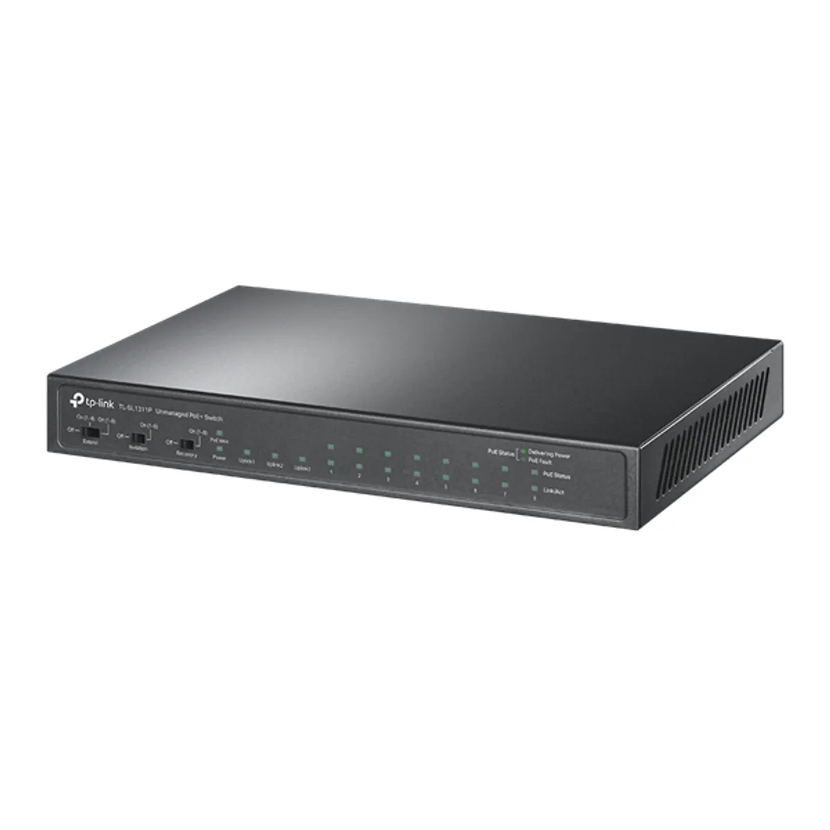 TP-LINK TL-SL1311P 8-portos Fast Ethernet PoE+ kapcsoló 2x GbE RJ45 1x GbE SFP #1
