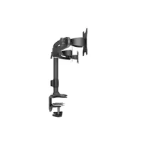 Multibrackets 7350105210372 Asztali konzol 3 képernyőre 15"-24" VESA 75x75, 8 kg képernyőnként, dőlés 20 fok, forgás 90 fok, yaw 10 fok, fekete #5