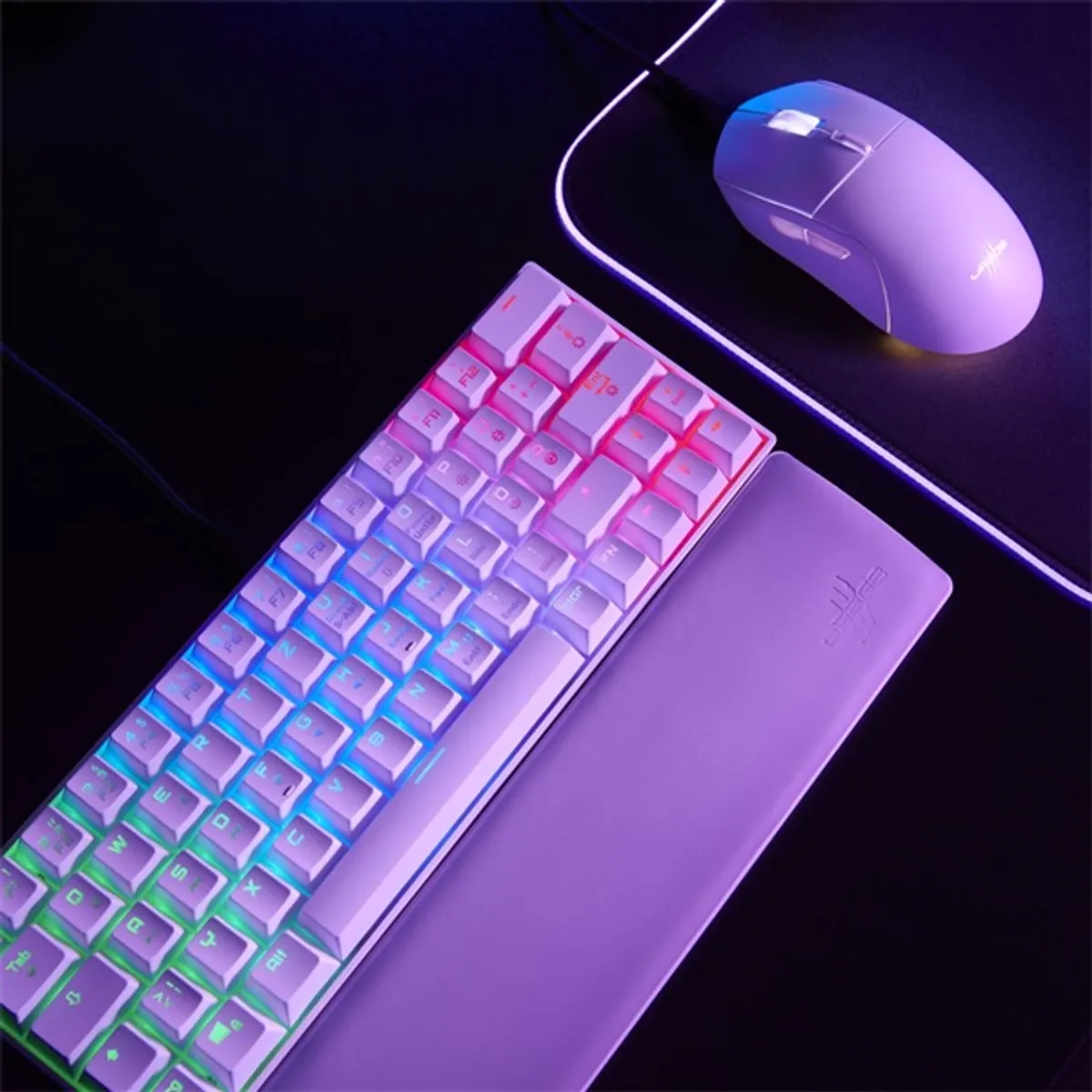 HAMA 13217829 uRage Exodus 760TKL mechanikus RGB Outemu Red mini formátum beépített memória makró- és világításbeállítások fehér #3