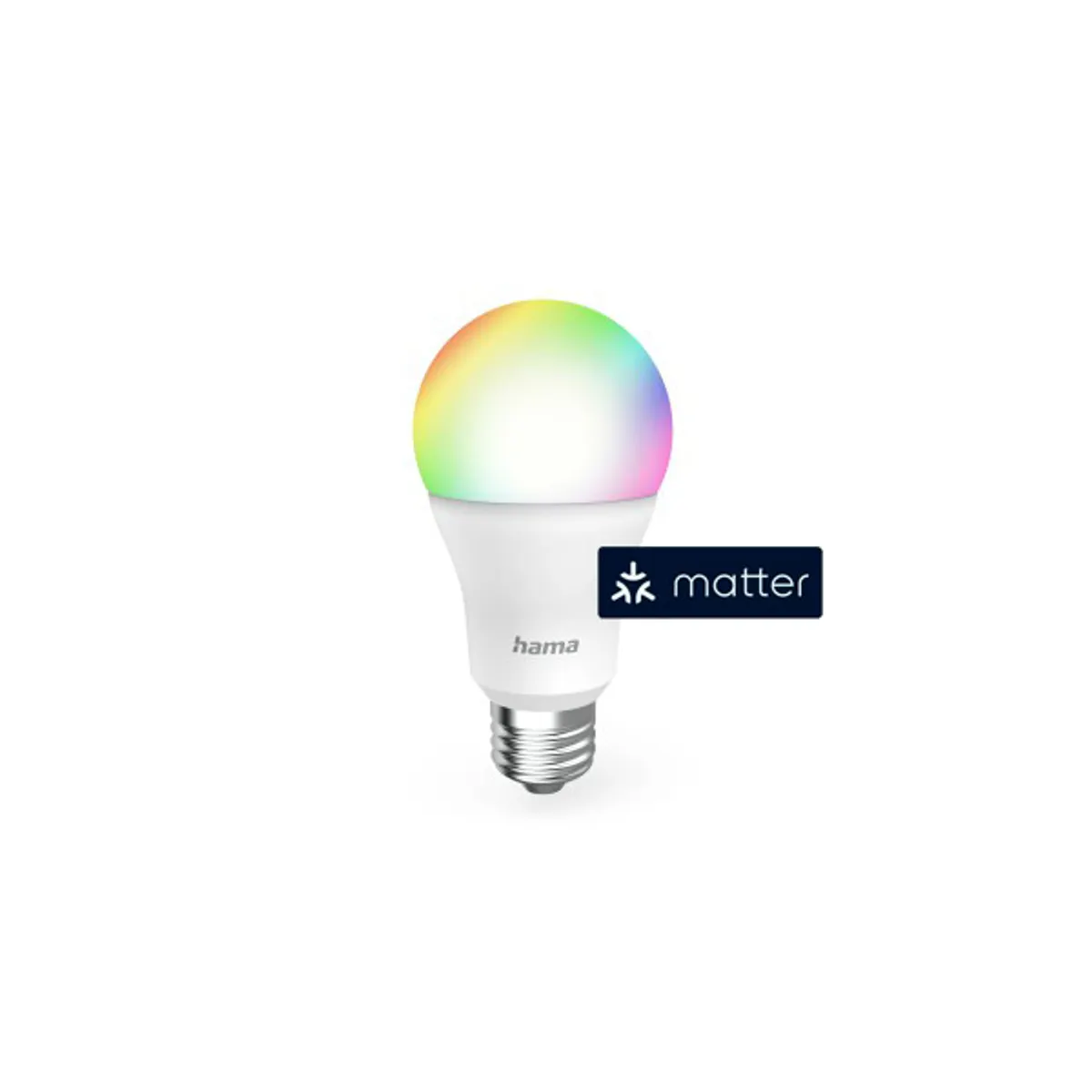 Hama 00176640 E27 RGBW LED izzó 9W Matter WiFi #1
