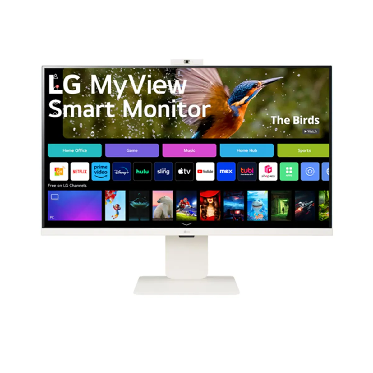 LG MON 32SR85U-W.AEU 31.5" ips 4k monitor 60 hz 5 ms usb-c hdmi vesa 100x100 állítható magasság dönthető webkamera #1