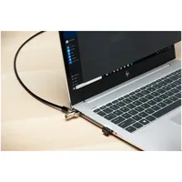 Kensington K64444WW NanoSaver kulcsos laptopzár 10 mm fej 5 mm kábel Nano Security Slot kompatibilis #10
