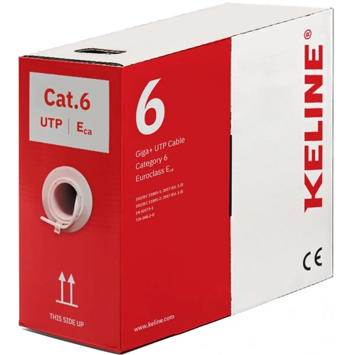 Keline KE400U23-ECA UTP CAT6 PVC AWG23 Euroclass Eca #1
