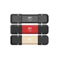 Silicon Power SP250GBUC3S72VPK DS72 250GB USB-C és USB-A SSD