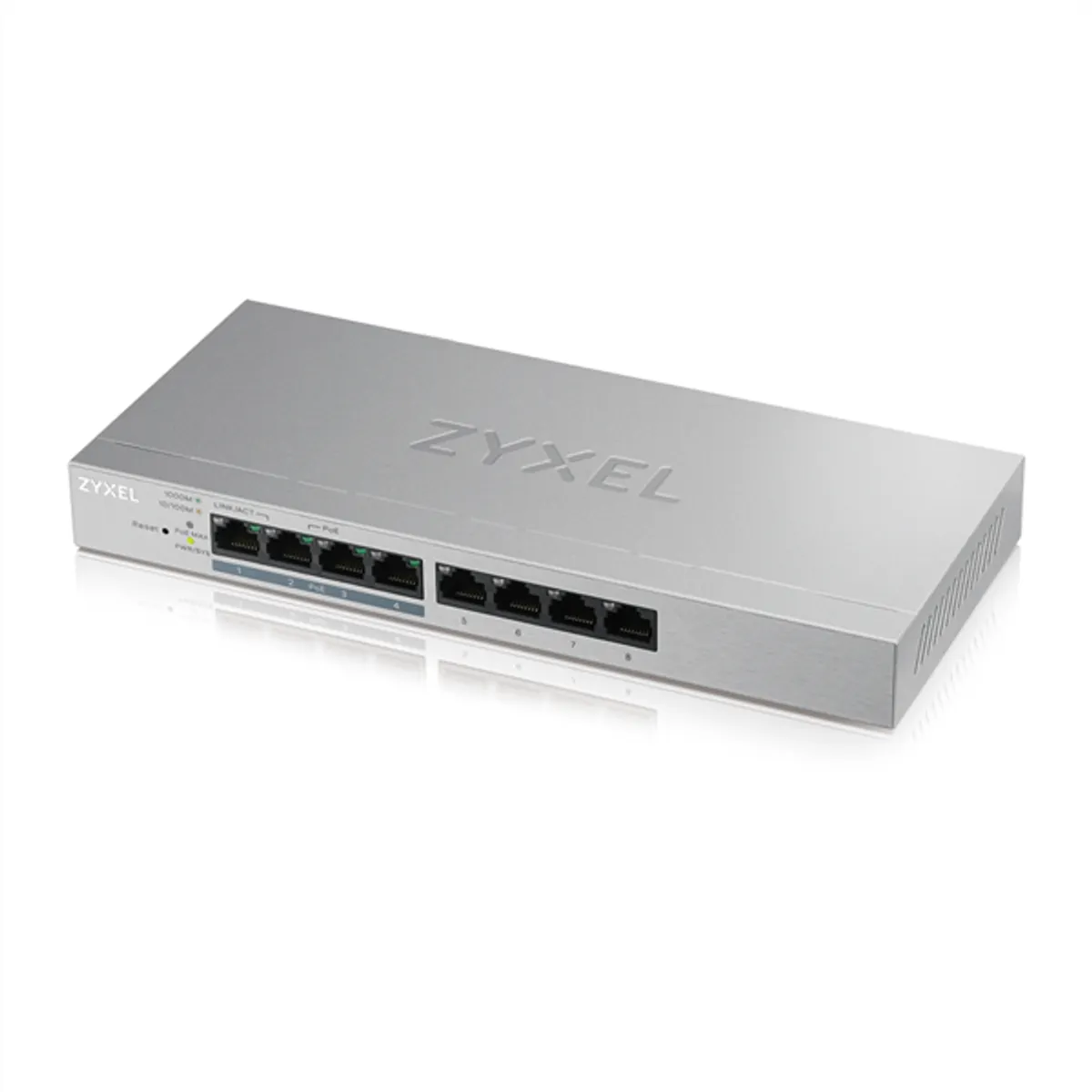 ZYXEL GS1200-5HPV2-EU0101F GS1200-5HPV2 webes felülettel menedzselt PoE+ switch 5 port 1Gb Fiber 60W PoE 10 Gbps #4