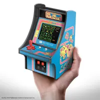 MY ARCADE DGUNL-3230 Ms. Pac-Man Micro Player 6.75" hordozható, kivehető joystick, külső hangszóró, 3,5 mm fejhallgató-csatlakozó #4
