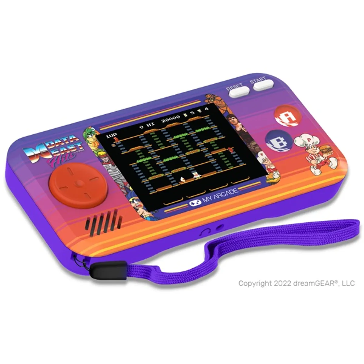 My Arcade DGUNL-4127 Pocket Player Data East 300 #5