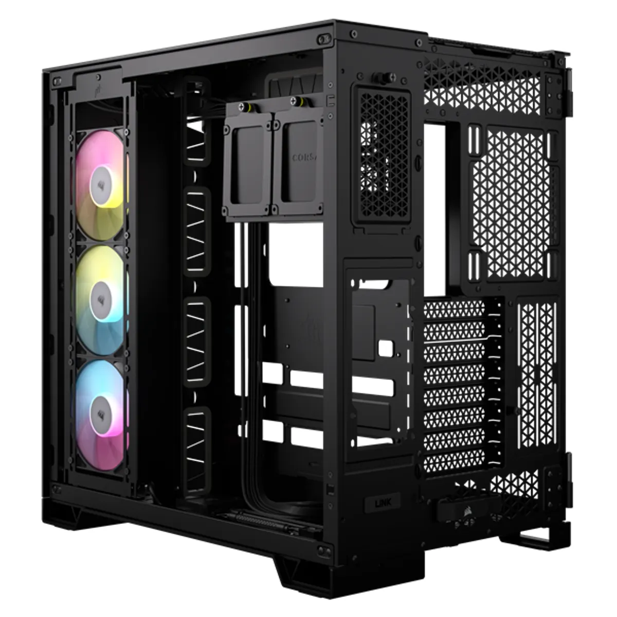 Corsair CC-9011269-WW 6500X RGB iCUE LINK edzett üveg fekete tápegység nélkül #3