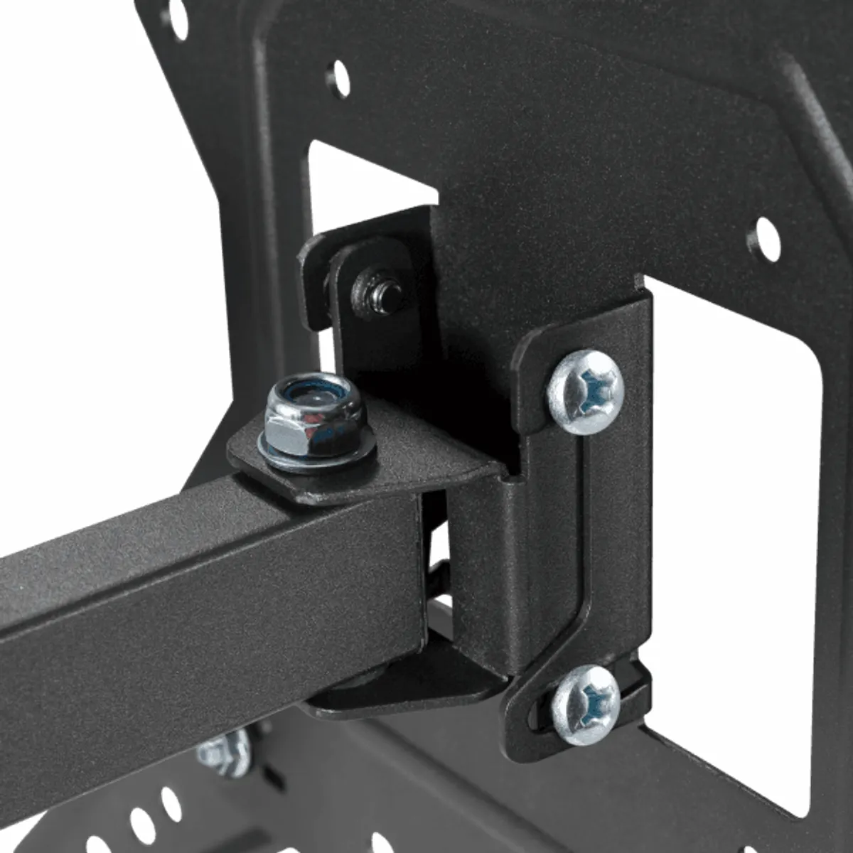 SBOX LCD-443 dupla karos fali konzol 23"-55", dönthető, forgatható, VESA 100x100-400x400, max terhelés 30 kg, 60-382 mm #5
