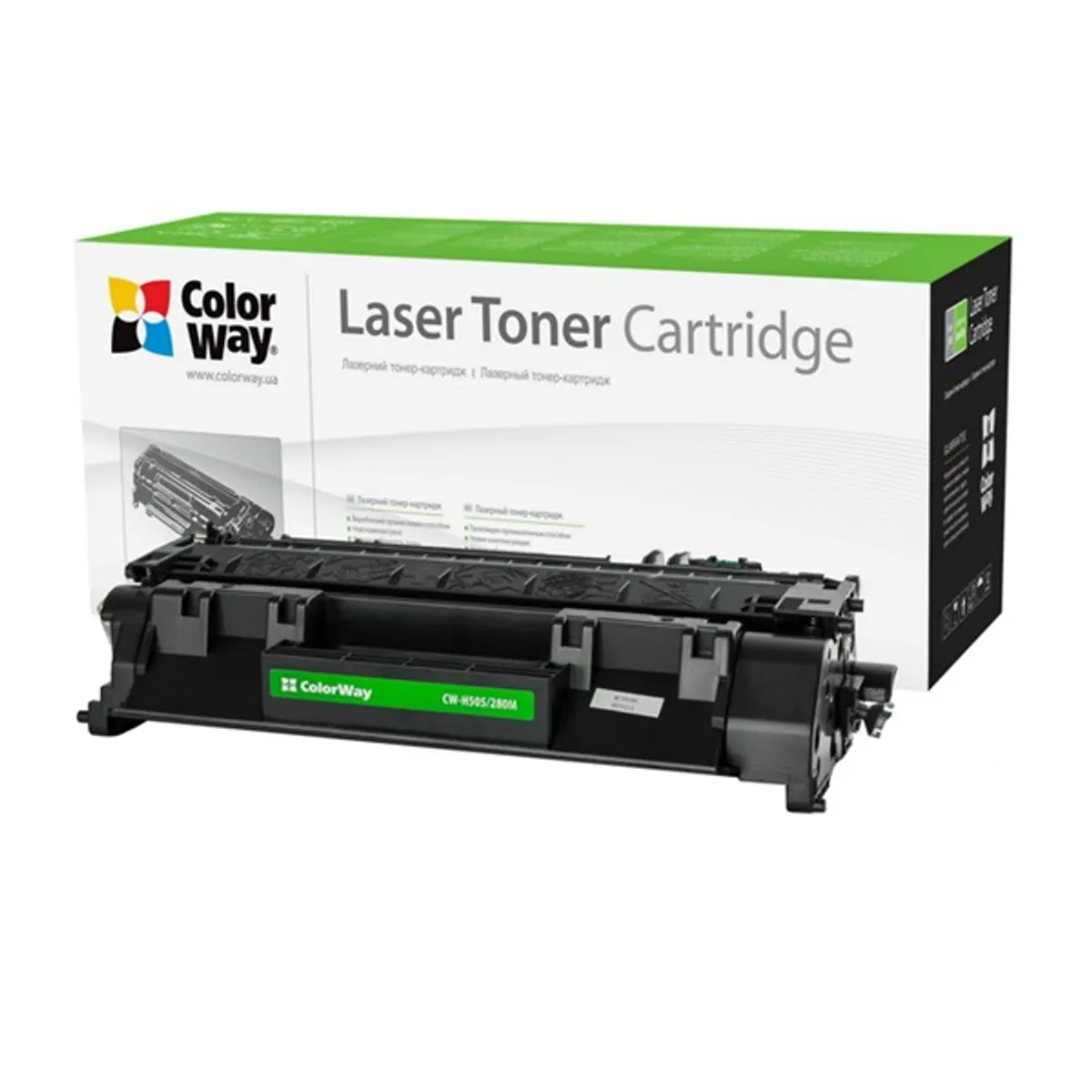 COLORWAY CW-H505/280M CW-H505/280M toner fekete, 2700 oldal, kompatibilis HP LaserJet P2035, P2055; LaserJet Pro M401, Canon LBP6300 #1