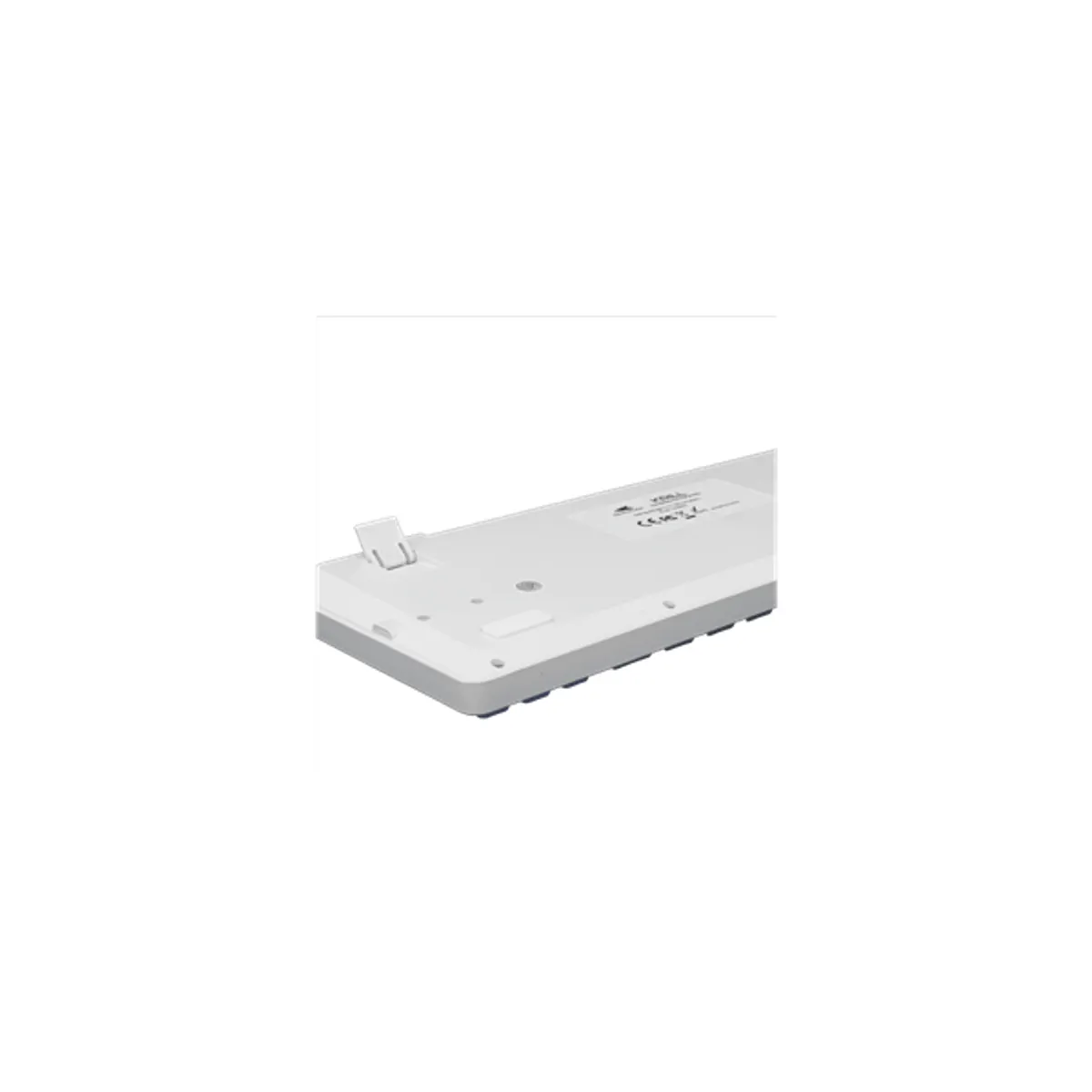 Baracuda BGK-001114W KRILL-W fehér membrán 87 billentyű angol kiosztás RGB világítás USB 2.0 1.5 m #3