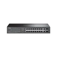 TP-LINK ES220GP Omada 20-portos Gigabit Easy Managed Switch, 16 PoE+ RJ45, 2x SFP, 150 W