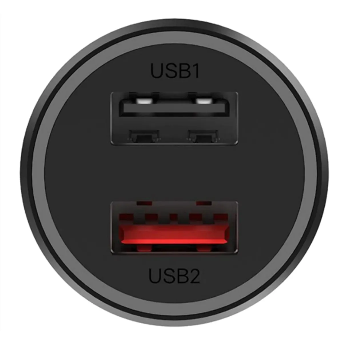 XIAOMI GDS4147GL kétportos autós töltő 37W 2x USB-A LED #2