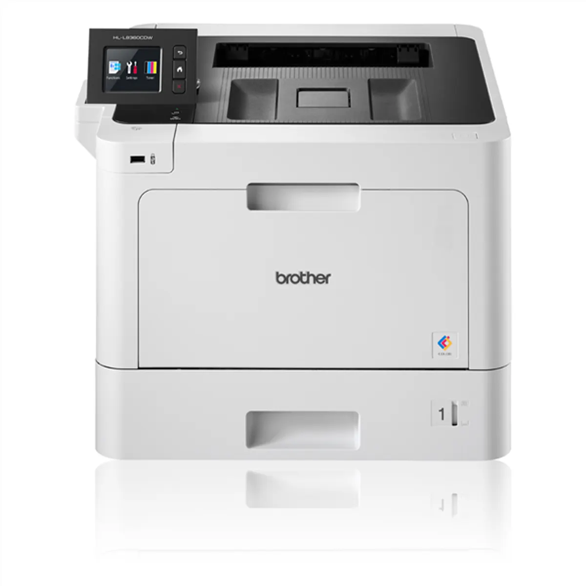 BROTHER HLL8360CDWRE1 HL-L8360CDW Színes lézernyomtató kétoldalas nyomtatás USB LAN WiFi NFC 512MB A4 bemenet 250 lap kimenet 150 lap 2400x600 dpi #3