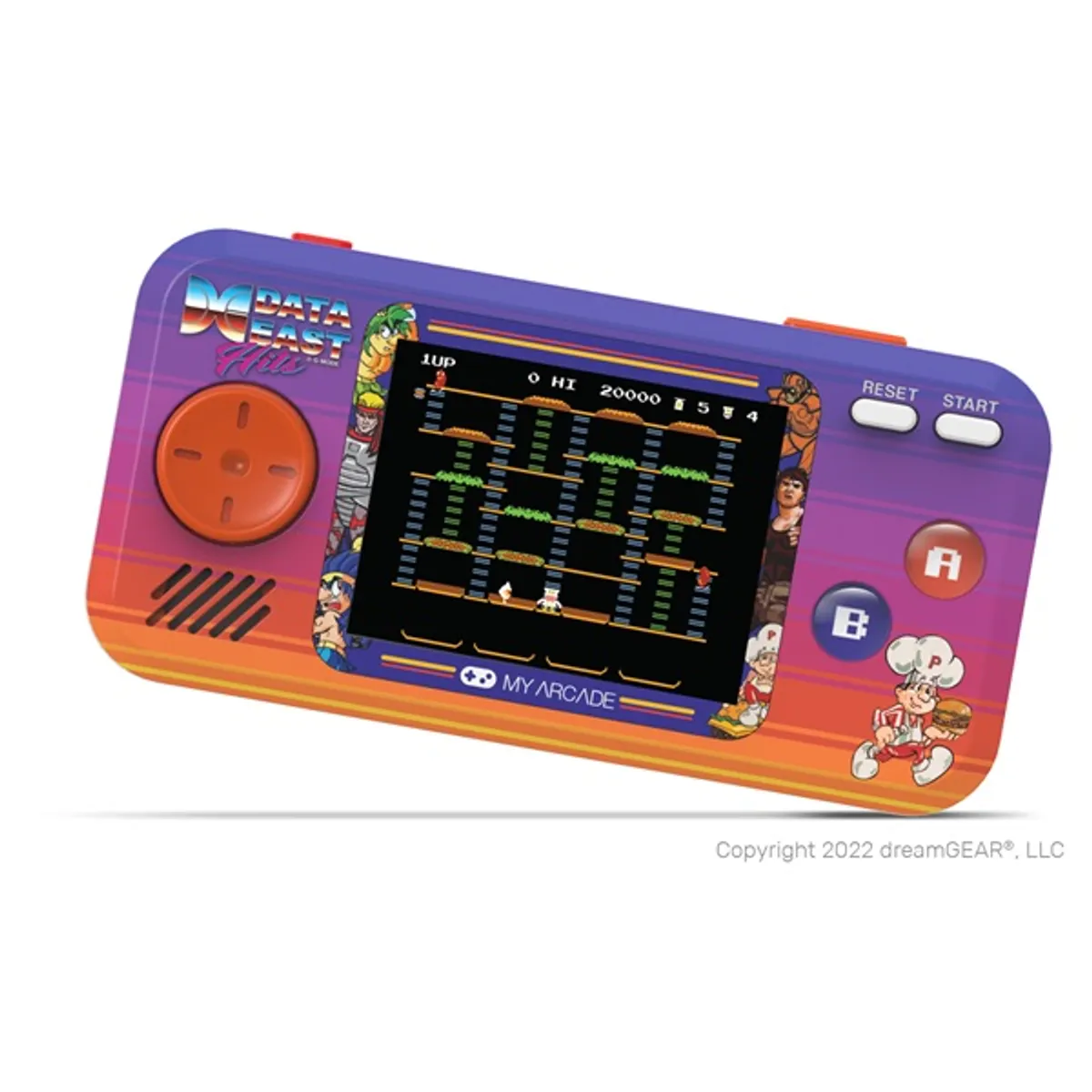 My Arcade DGUNL-4127 Pocket Player Data East 300 #7