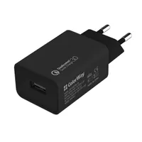 Colorway CW-CHS013Q-BK USB töltő adapter 18W QC 3.0, 1 USB, Huawei SCP, Samsung AFC, QC 2.0/3.0 #2