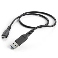 Hama 00201594 USB-C és USB-A adatkábel USB 3.1 gen 1 1m fekete #1