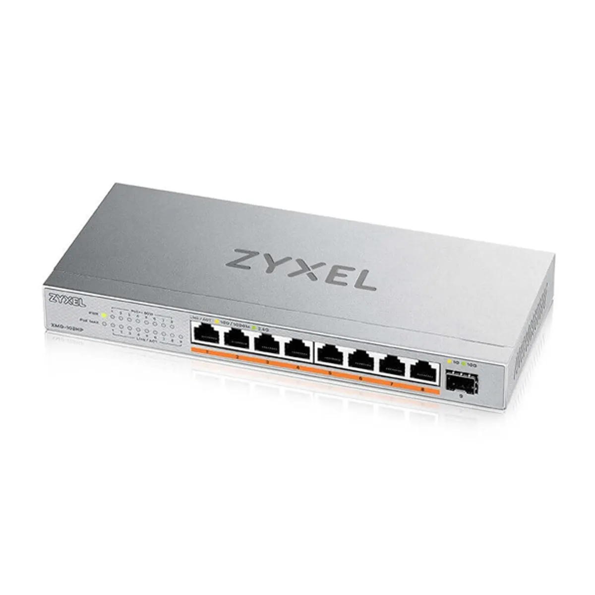ZYXEL XMG-108-ZZ0101F XMG-108 8x2.5G, 1x SFP, PoE 60W, 60 Gbps, ventilátor nélküli, nem menedzselt #2