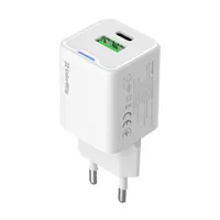COLORWAY CW-CHS053PD-WT GaN Mini AC töltő 30W PD PPS USB-C és USB-A fehér #3
