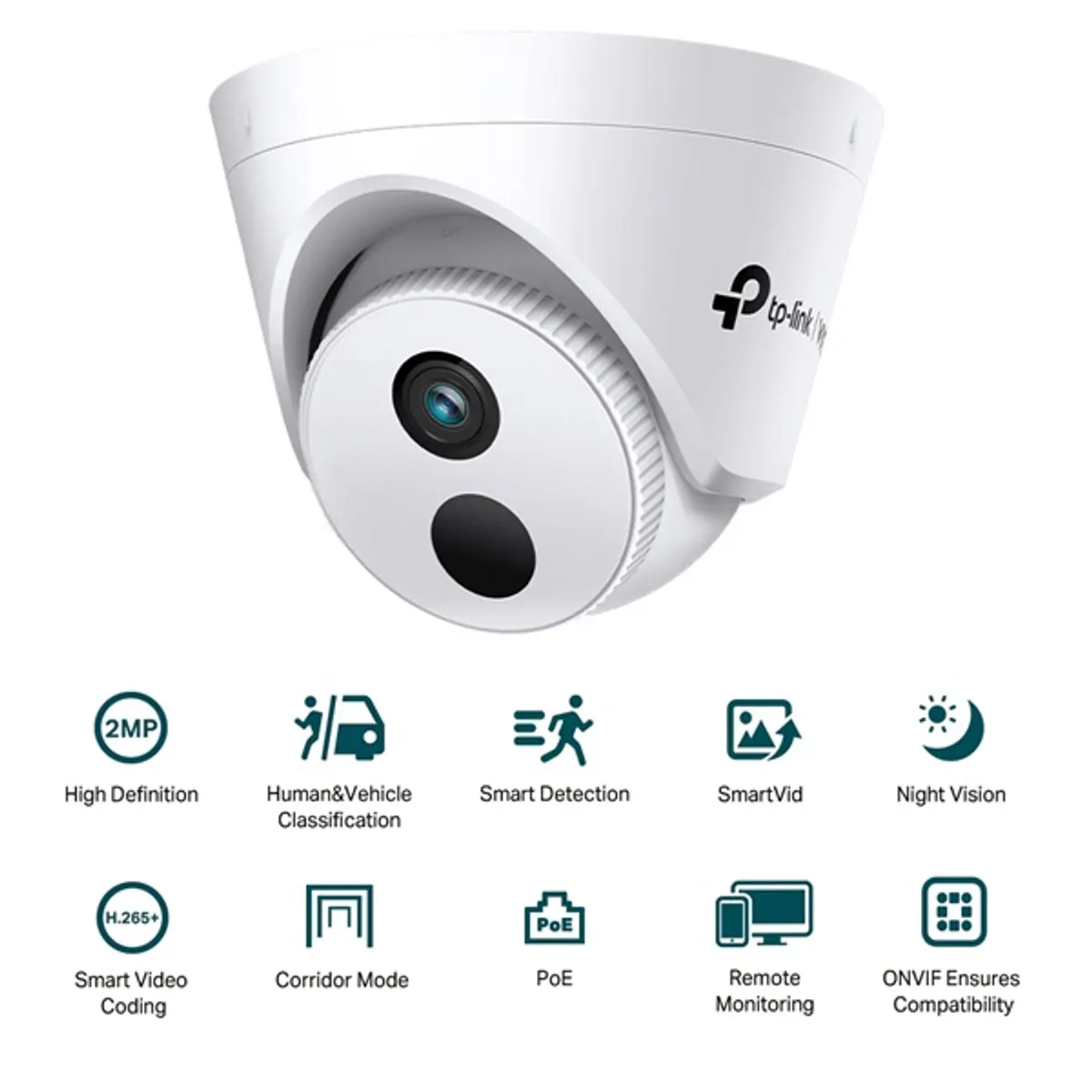 TP-LINK VIGI C420I-2.8MM C420I 2MP beltéri IP kamera PoE 1080p #2