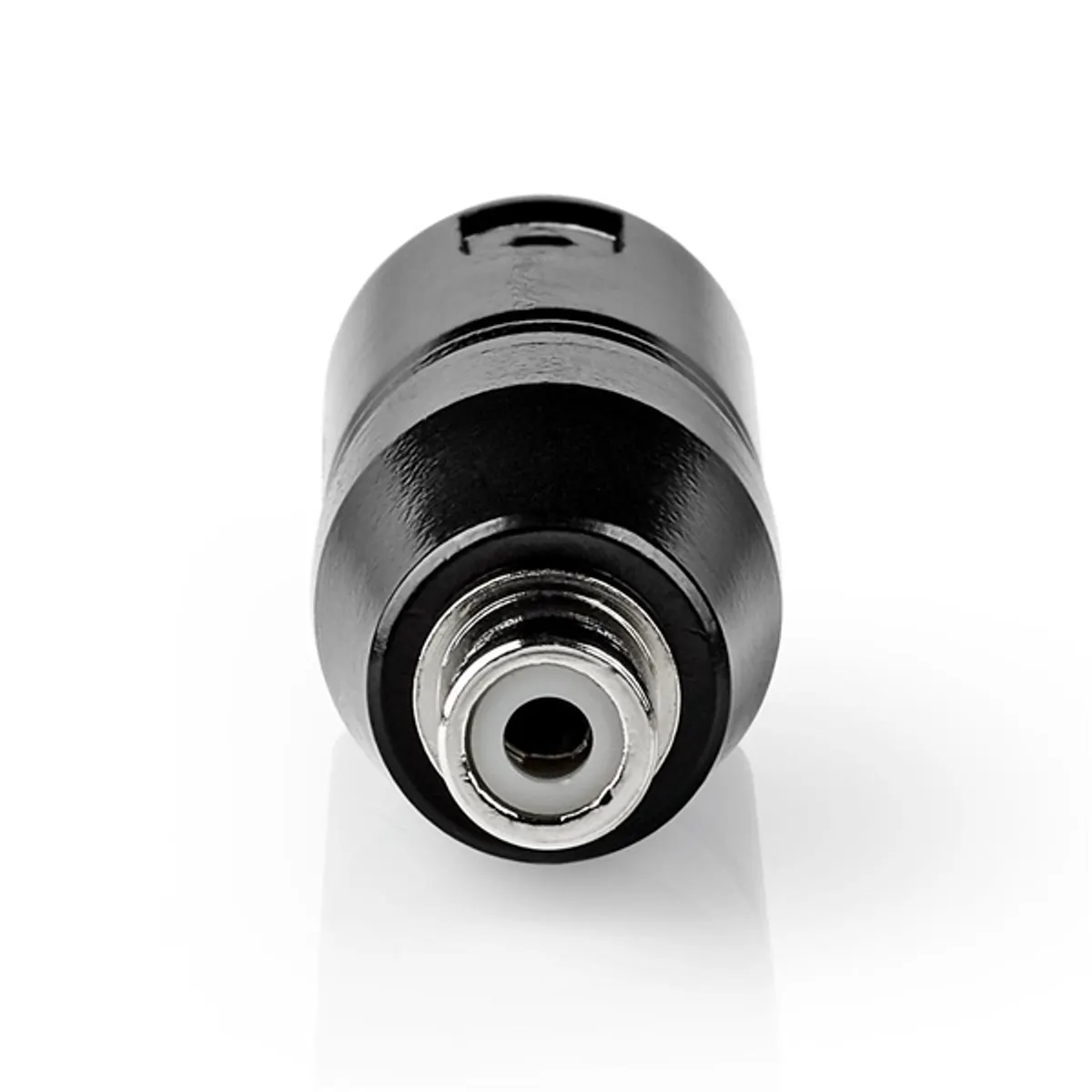 NEDIS COTP15930BK XLR adapter XLR 3 tűs dugó, RCA nő, nikkelezett, egyenes, fém, fekete, 1 db #2