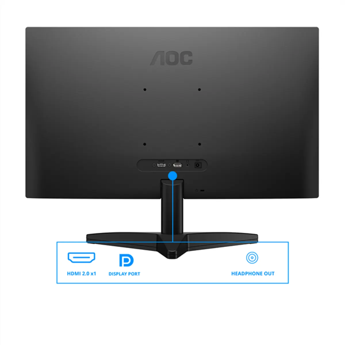 AOC Q24B36X QHD IPS 144 Hz 4 ms LED 23.8" 2560x1440 HDMI DisplayPort Dönthető VESA 100x100 #6