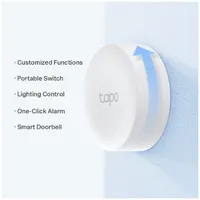 TP-LINK TAPO S200B okos nyomógomb 868 MHz hub szükséges CR2032 elem #4