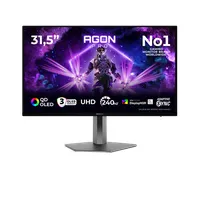 AOC AG326UZD2 OLED gaming monitor 31.5" 3840x2160 240 Hz 0,03 ms HDMI DP USB 100x100 VESA Dönthető Állítható magasság Pivot